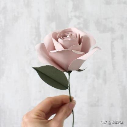 图片[18]-纸玫瑰花简单又漂亮只用一张纸（用纸做玫瑰花简单的方法图片）-热图吧